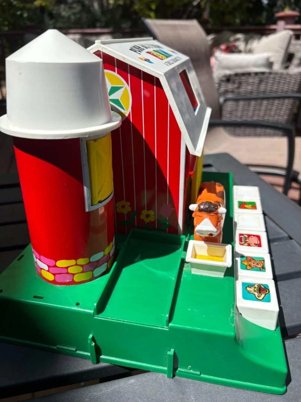 Child Guidance Push Button Farm “WORKING PUSH-BUTTON FEATURES”